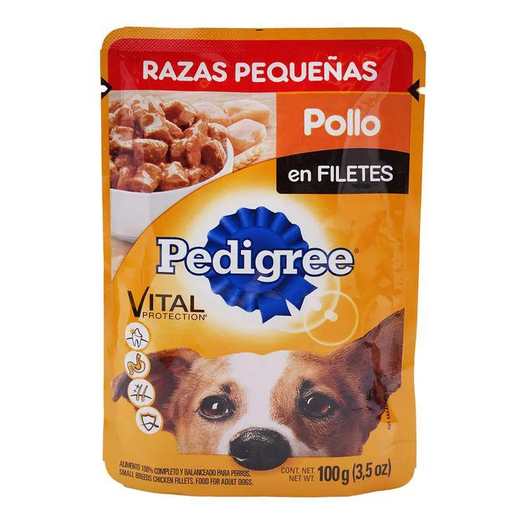 Alimento Pedigree Pouch Rz Peq Po 100grs - Pedigree - 1 pieza