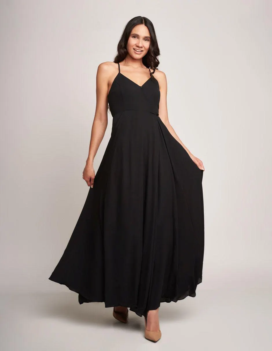 Vestido largo formal Devendi para mujer