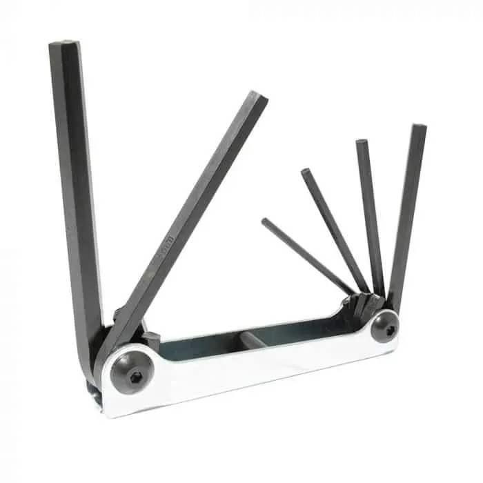 Juego De 6 Llaves Hexagonales Tipo Navaja 3-10 MM Urrea 4973