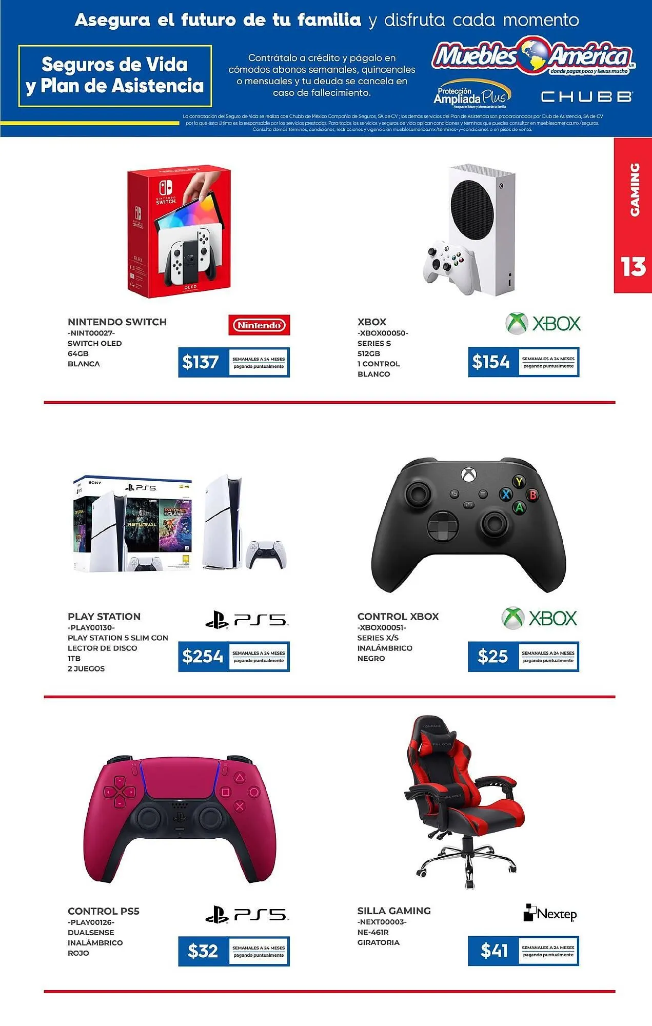 Catálogo de Catálogo Muebles América 21 de julio al 15 de agosto 2025 - Pagina 13