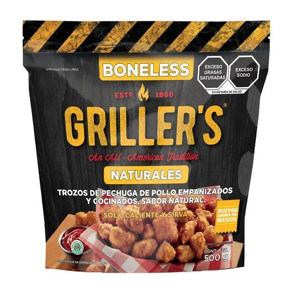 Boneless Naturales Grillers 500g