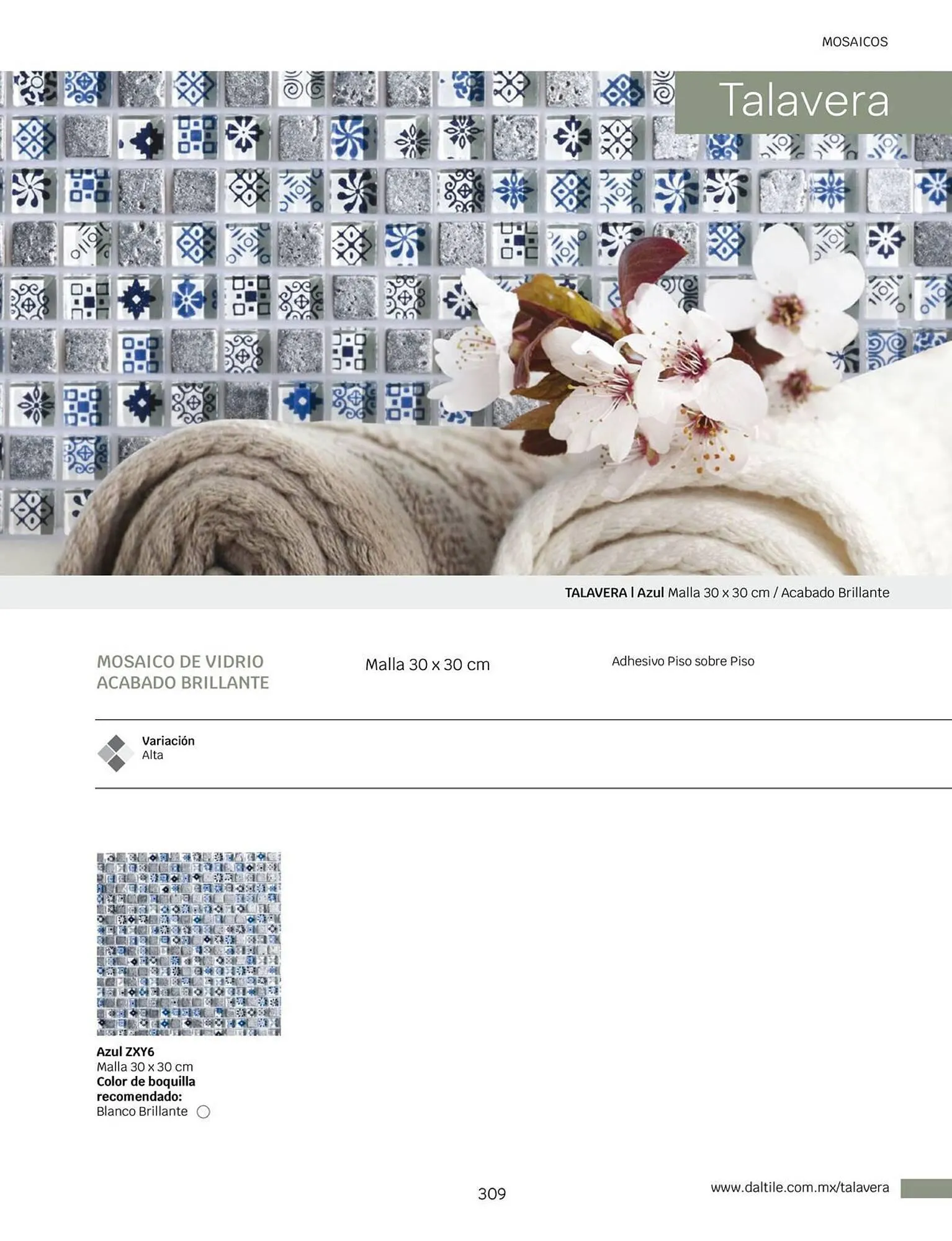 Catálogo de Catálogo Daltile 1 de enero al 31 de diciembre 2024 - Pagina 309