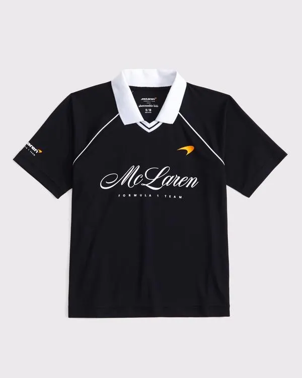 mclaren short-sleeve fashion top