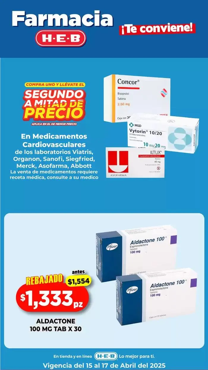 Catálogo de Ofertas HEB 15 de abril al 17 de abril 2025 - Pagina 17
