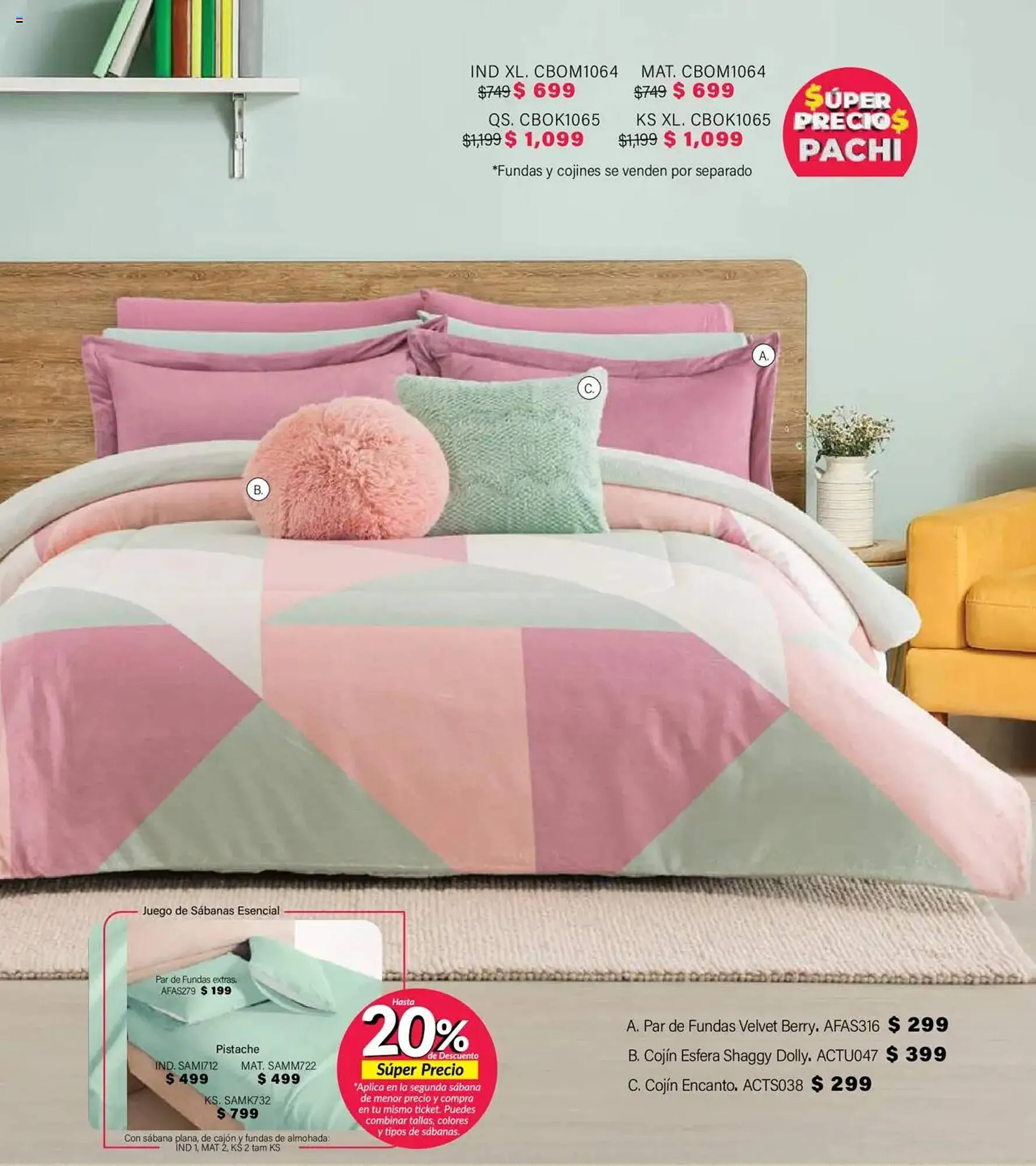 Catálogo de Catálogo Colchas Concord 1 de agosto al 1 de noviembre 2025 - Pagina 605