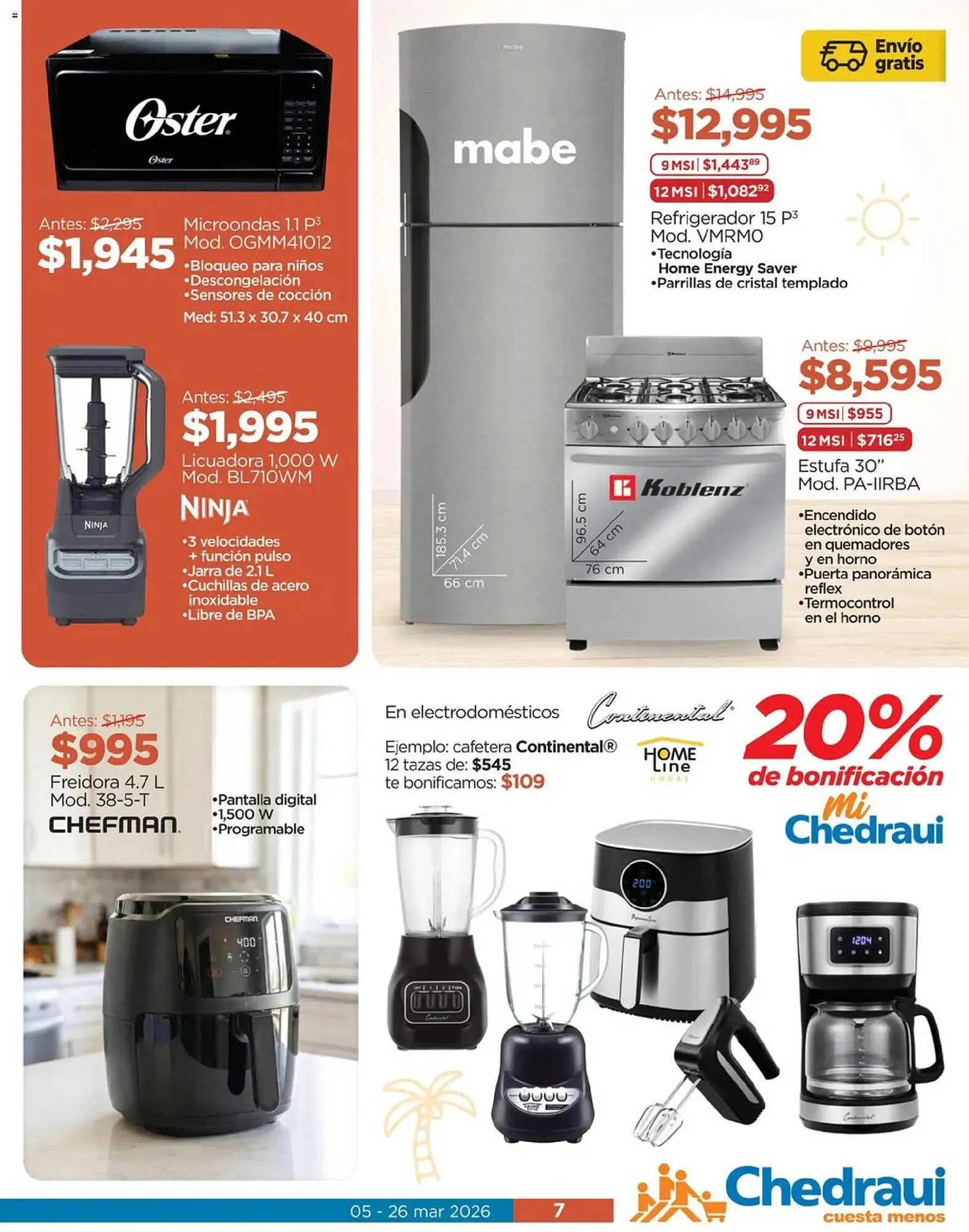 Catálogo de Folleto Chedraui 5 de marzo al 26 de marzo 2026 - Pagina 7