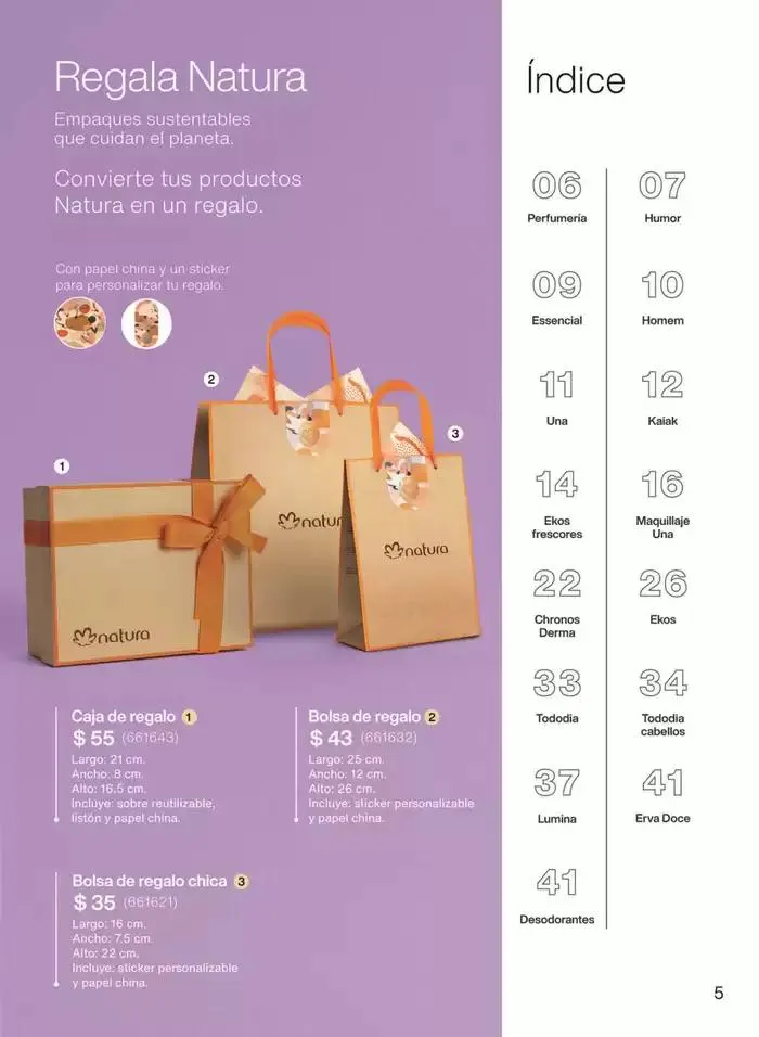 Catálogo de Avon Folleto Natura C5 6 de febrero al 31 de diciembre 2025 - Pagina 5