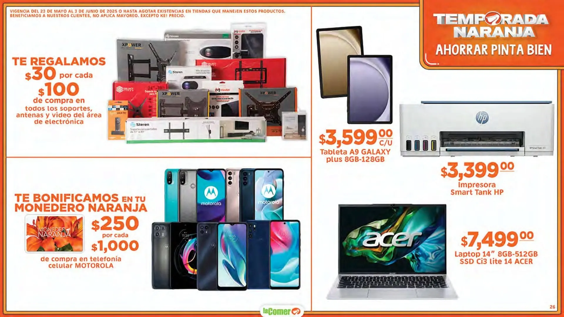 Catálogo de Catálogo La Comer 23 de mayo al 4 de junio 2025 - Pagina 26