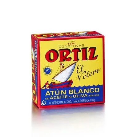 Atún Blanco Ortiz en Aceite de Oliva 250 g