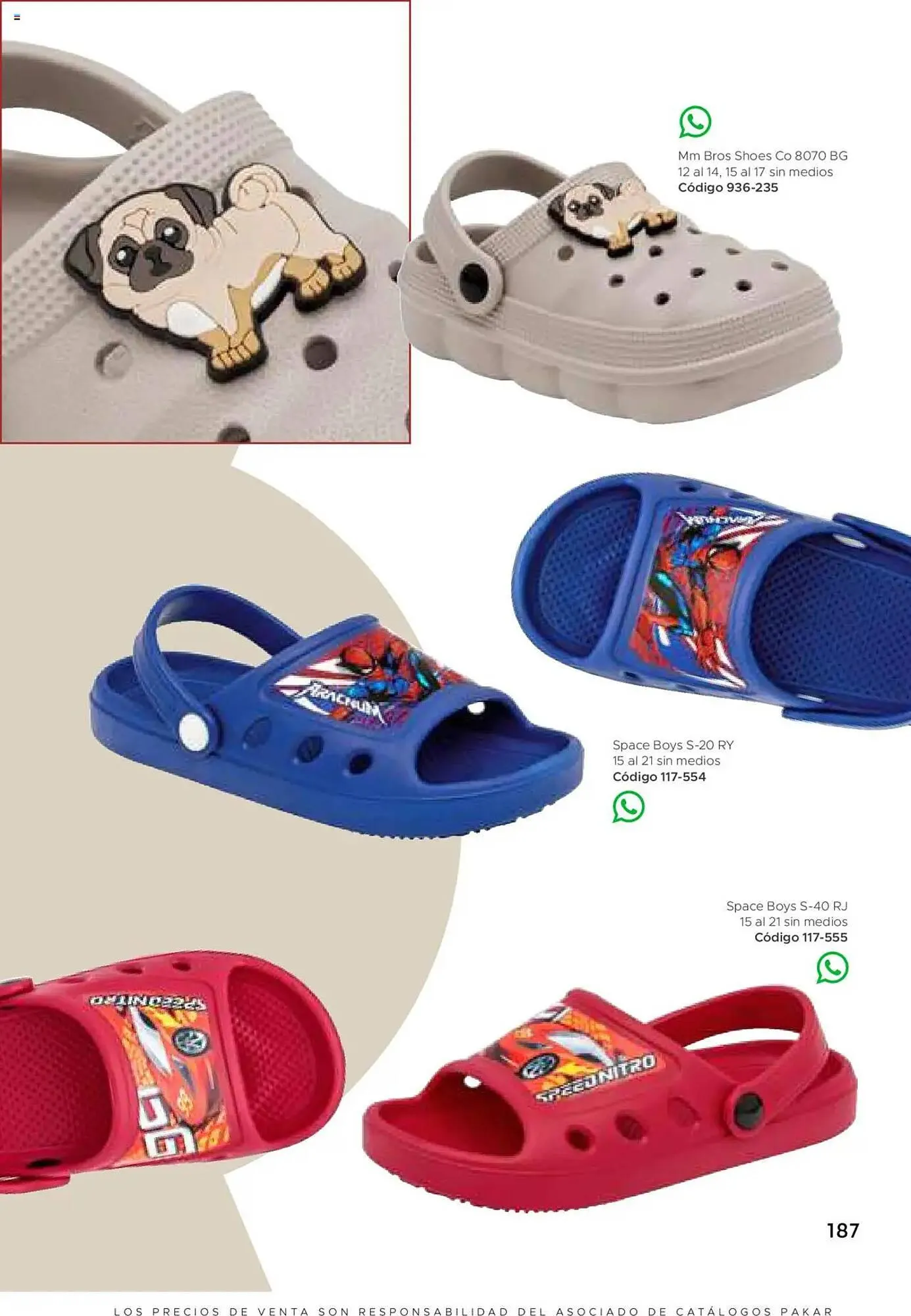 Catálogo de Catálogo SC Pakar 24 de julio al 1 de enero 2026 - Pagina 187