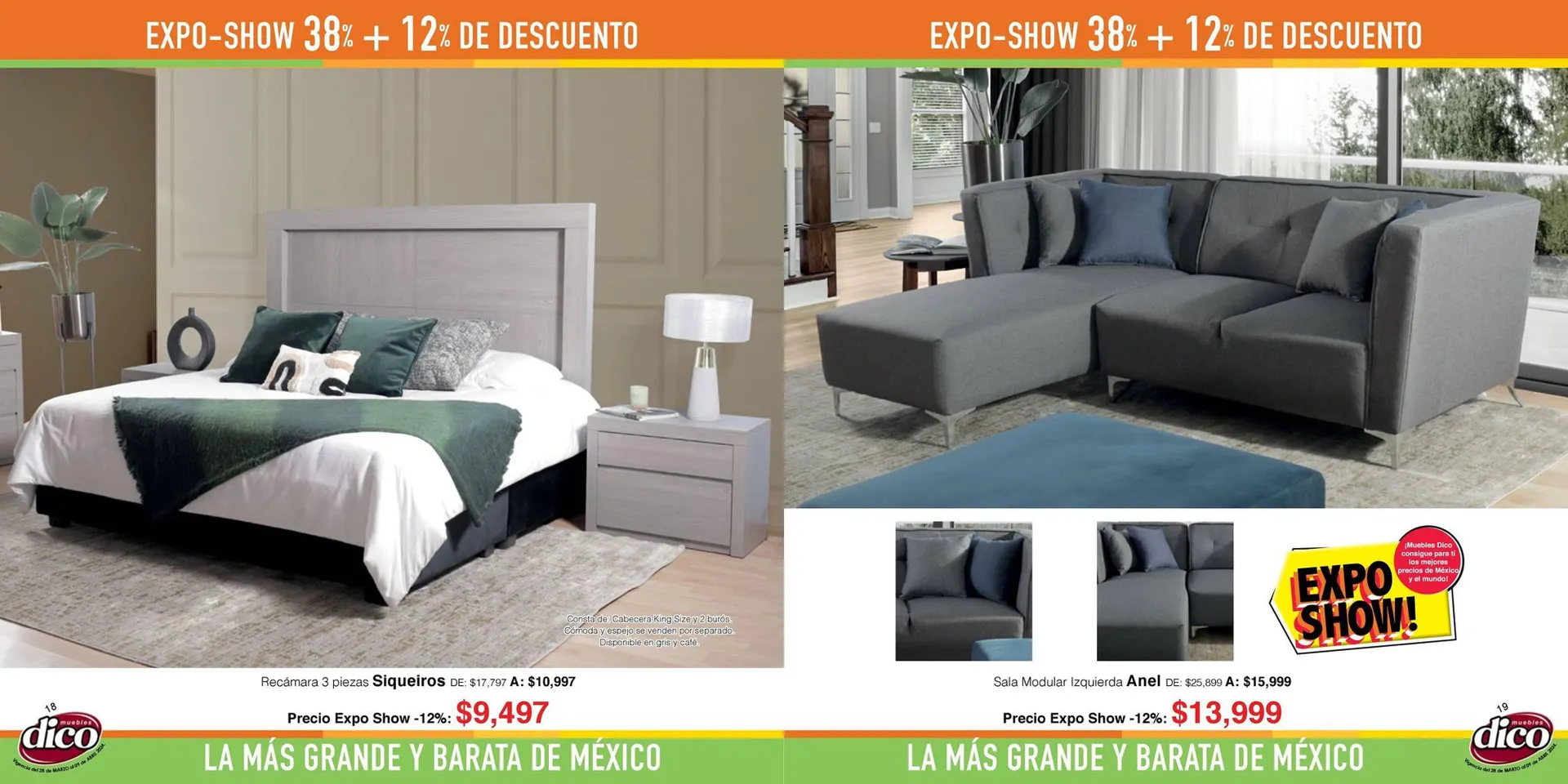 Catálogo de Catálogo Muebles Dico 29 de marzo al 9 de abril 2024 - Pagina 10