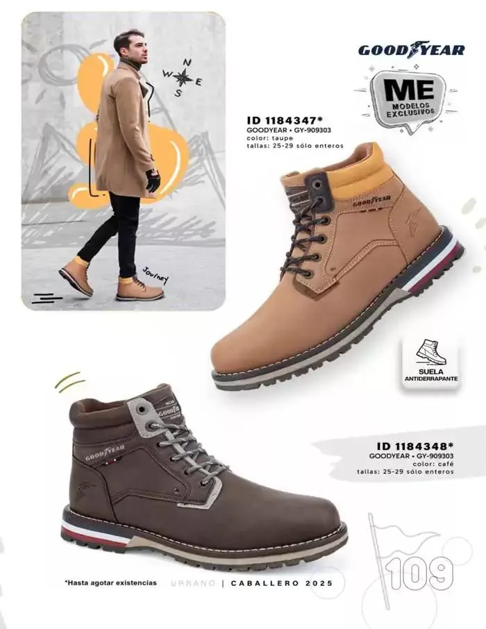 Catálogo de URBANO | CABALLEROS | 2025 | 1E 1 de marzo al 30 de septiembre 2025 - Pagina 109