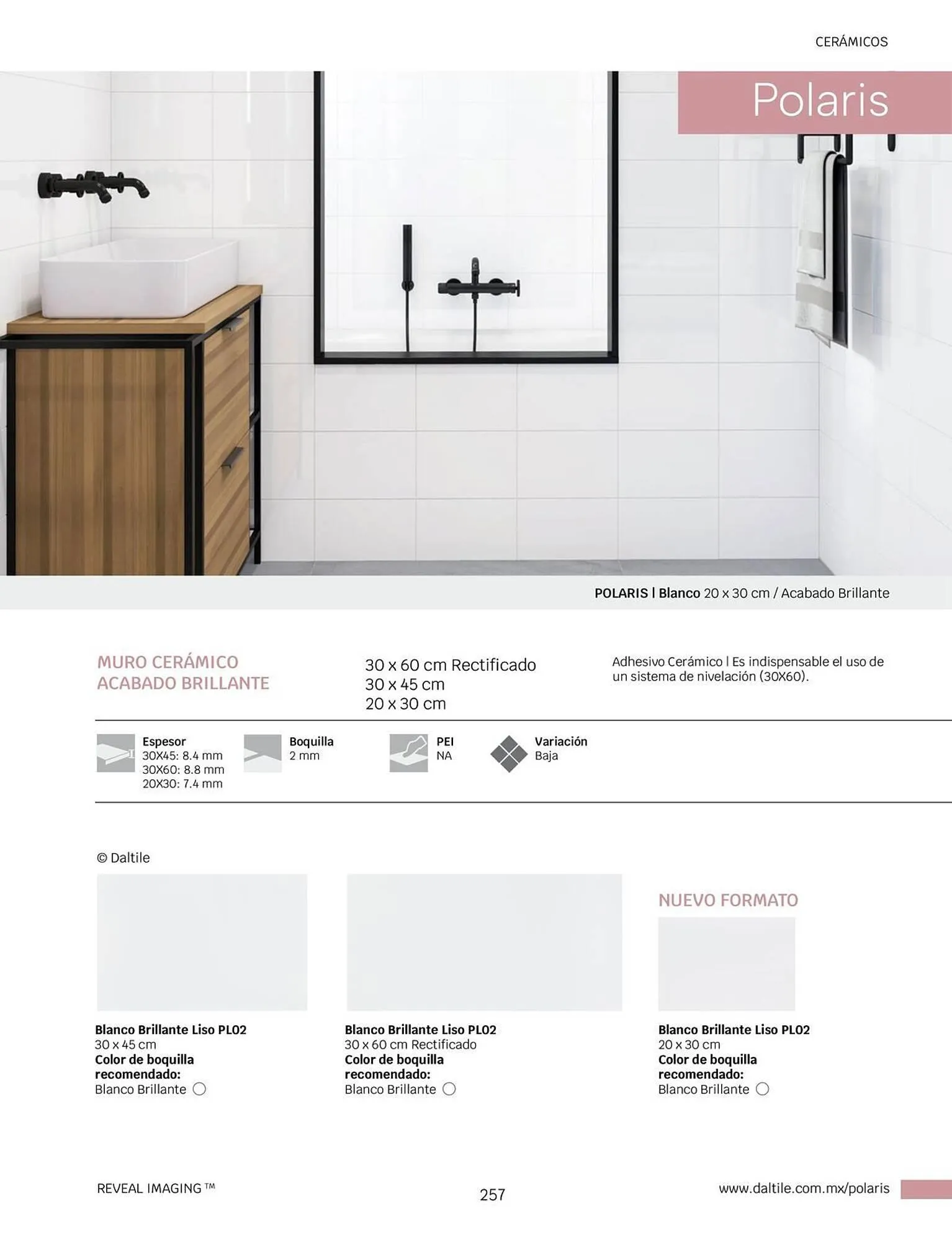 Catálogo de Catálogo Daltile 1 de enero al 31 de diciembre 2024 - Pagina 257