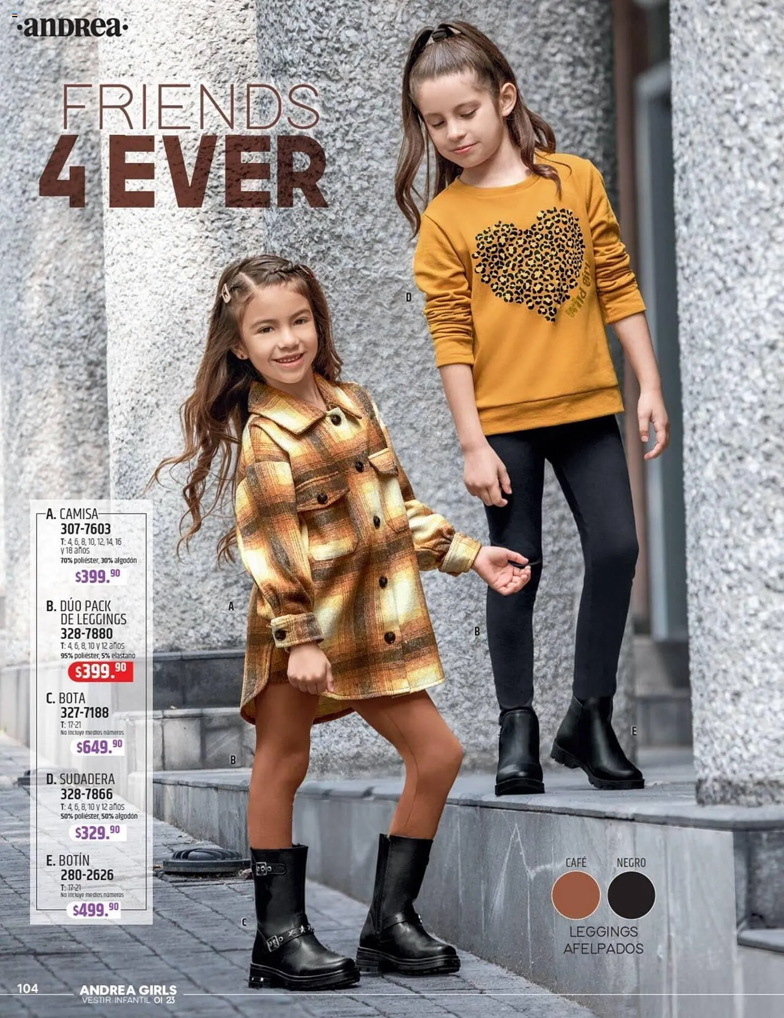 Catálogo de Catálogo Andrea 27 de agosto al 27 de enero 2024 - Pagina 104