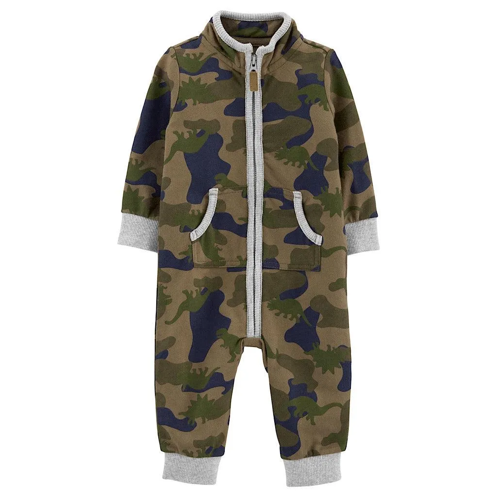 Mameluco Carter’s diseño camuflaje para bebito