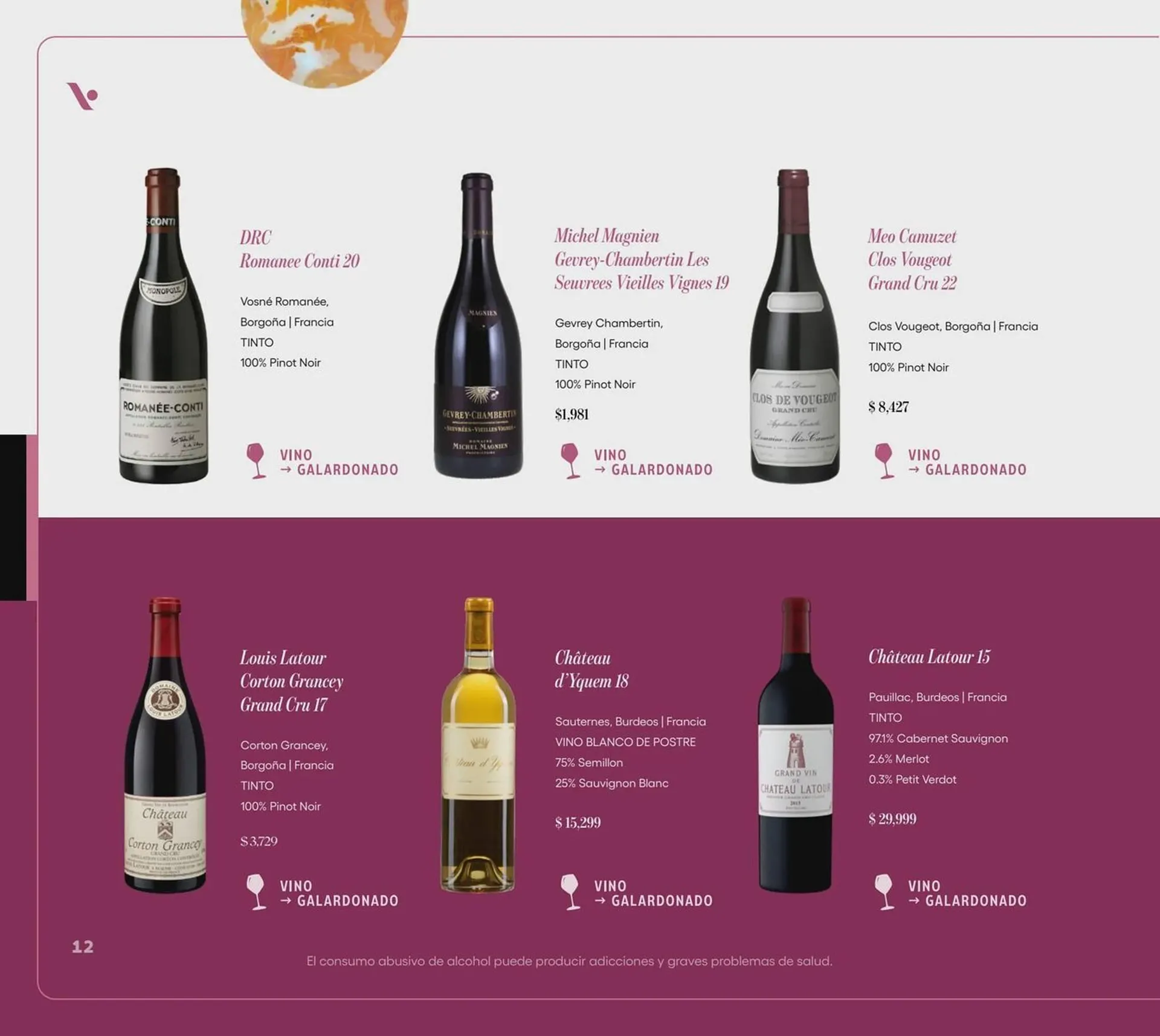 Catálogo de Catálogo Vinoteca 5 de noviembre al 31 de diciembre 2025 - Pagina 12