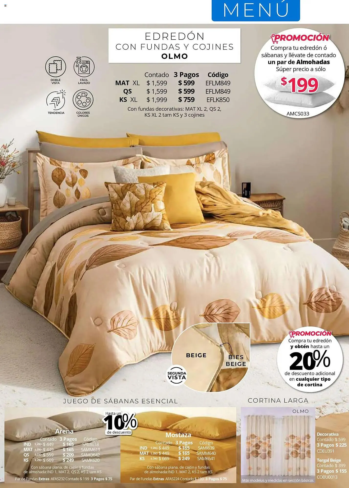 Catálogo de Catálogo Colchas Concord 1 de mayo al 1 de agosto 2026 - Pagina 24