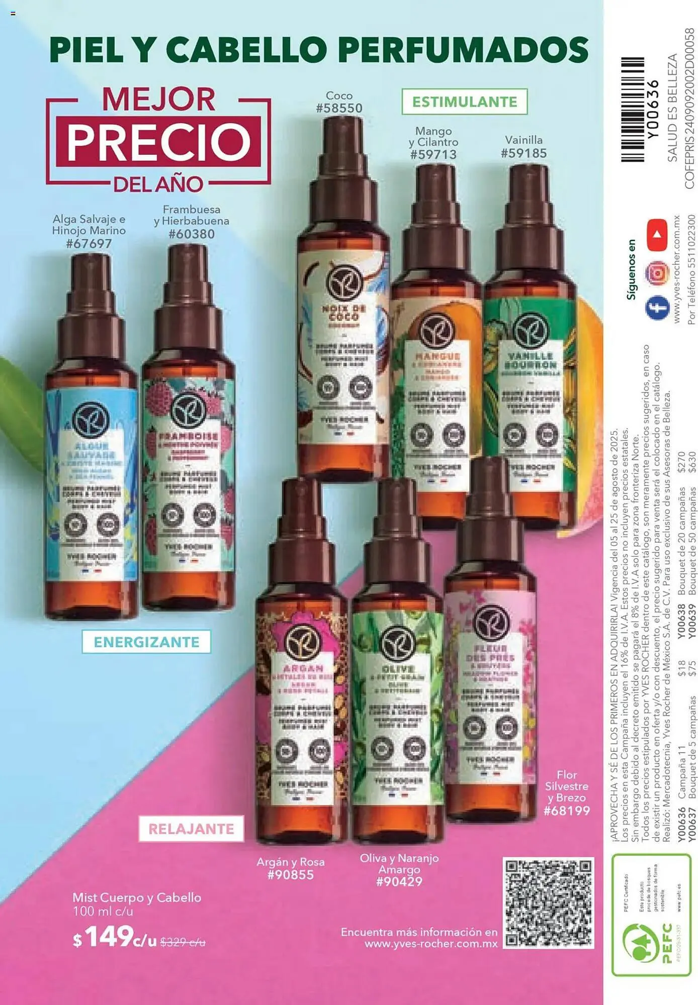 Catálogo de Catálogo Yves Rocher 5 de agosto al 26 de agosto 2025 - Pagina 118