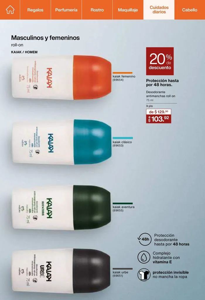 Catálogo de Revista Natura Ciclo 13 2024 30 de julio al 31 de agosto 2024 - Pagina 134