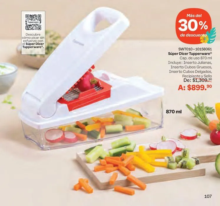 Catálogo de Tupper Tips 09 19 de junio al 7 de julio 2024 - Pagina 107