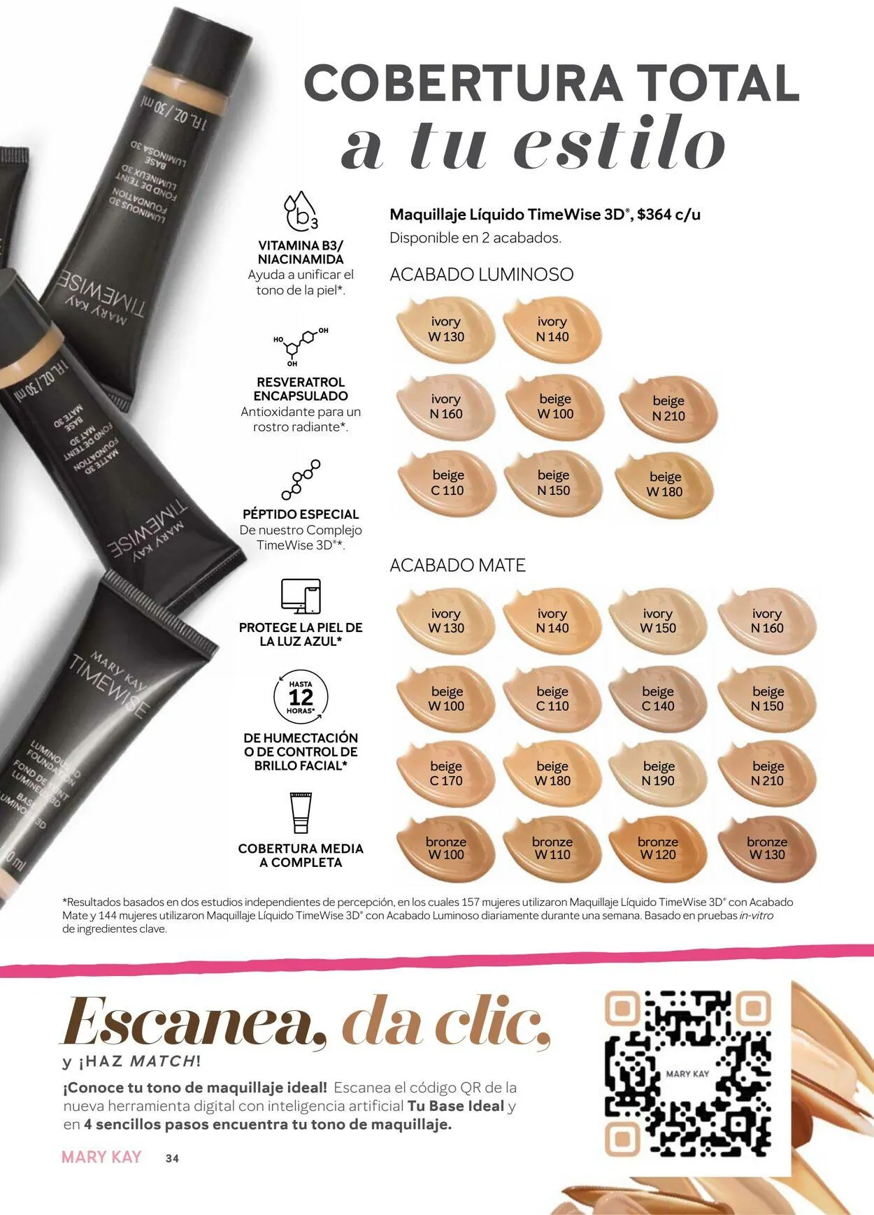 Catálogo de Mary Kay Oferta actual 1 de septiembre al 1 de noviembre 2025 - Pagina 34