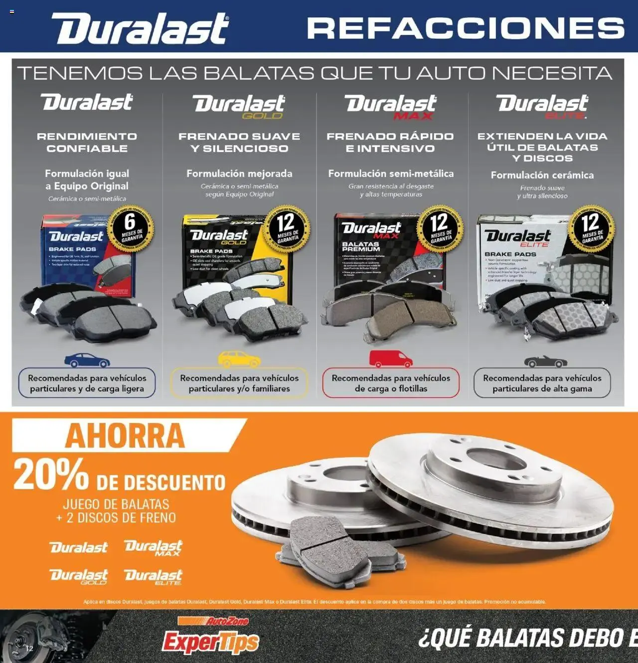 Catálogo de AutoZone catálogo 18 de mayo al 21 de junio 2025 - Pagina 12