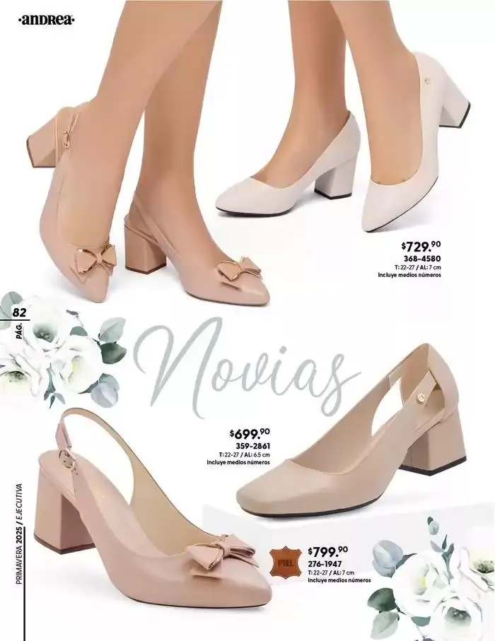 Catálogo de ANDREA | CALZADO CONFORT 26 de enero al 24 de mayo 2025 - Pagina 82