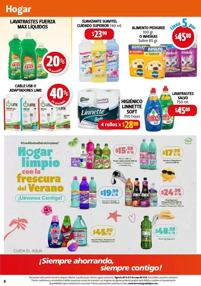 Catálogo de Boletín Farmacias Guadalajara 19 de mayo al 31 de mayo 2025 - Pagina 6