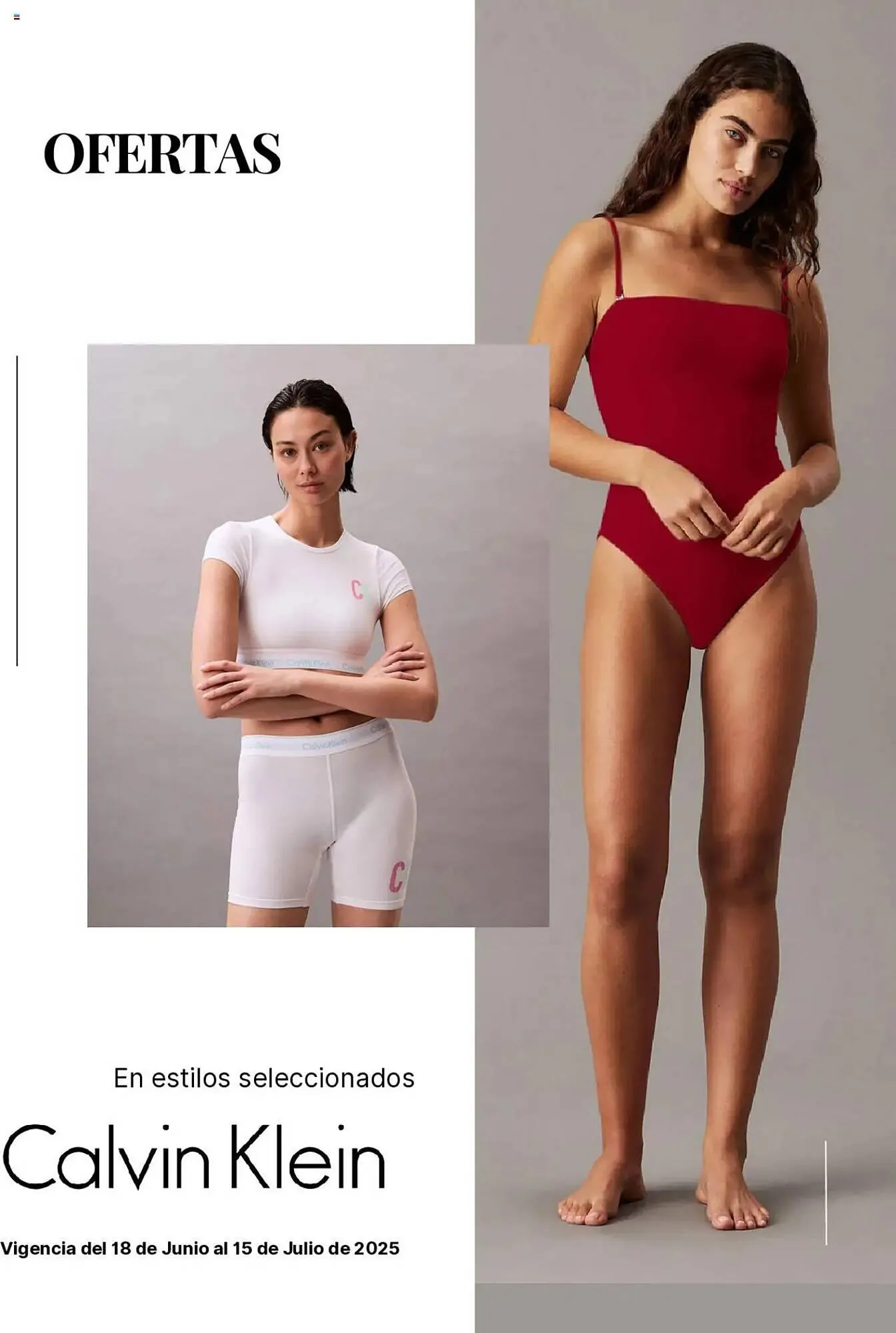 Catálogo de Catálogo Calvin Klein 18 de junio al 16 de julio 2025 - Pagina 1