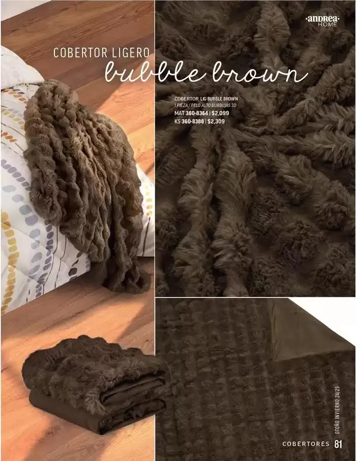Catálogo de ANDREA - ANDREA HOME 26 de agosto al 25 de enero 2025 - Pagina 115