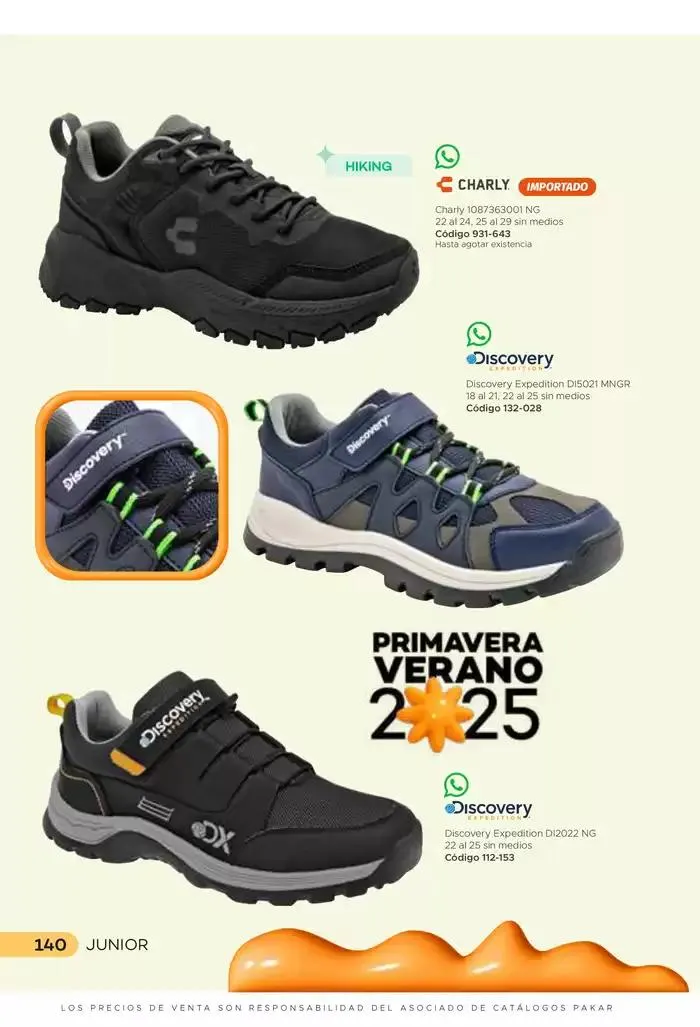 Catálogo de Pakar Junior 31 de enero al 31 de agosto 2025 - Pagina 140