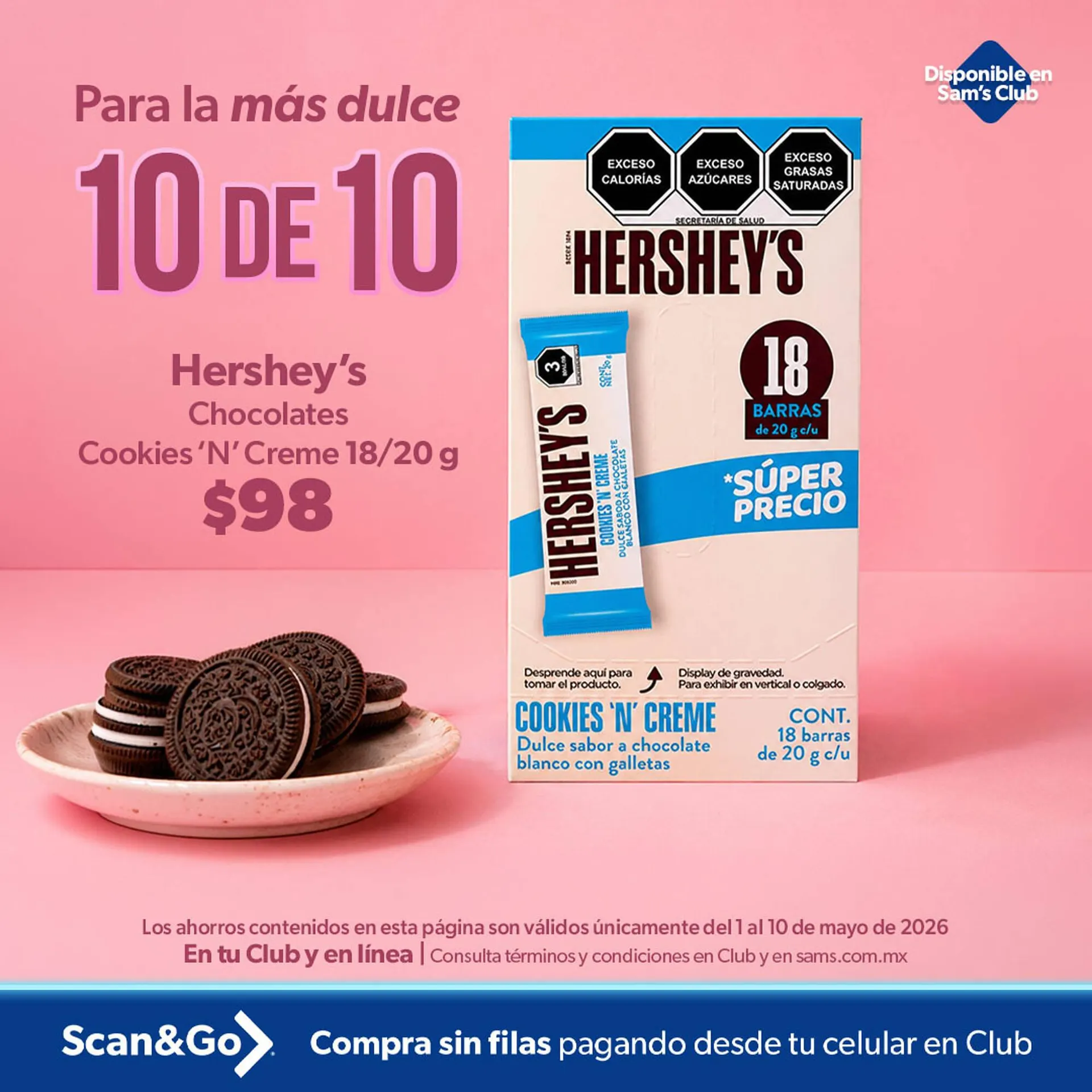 Catálogo de Catálogo Sam's Club 1 de mayo al 10 de mayo 2026 - Pagina 1