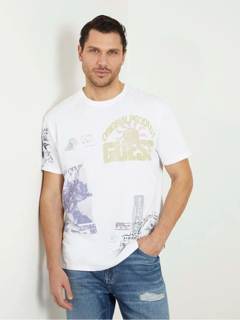Playera Guess Stamp