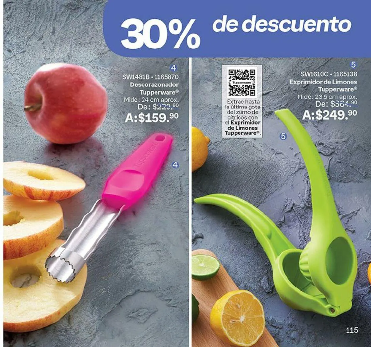 Catálogo de Tupperware 4 de septiembre al 16 de septiembre 2024 - Pagina 115