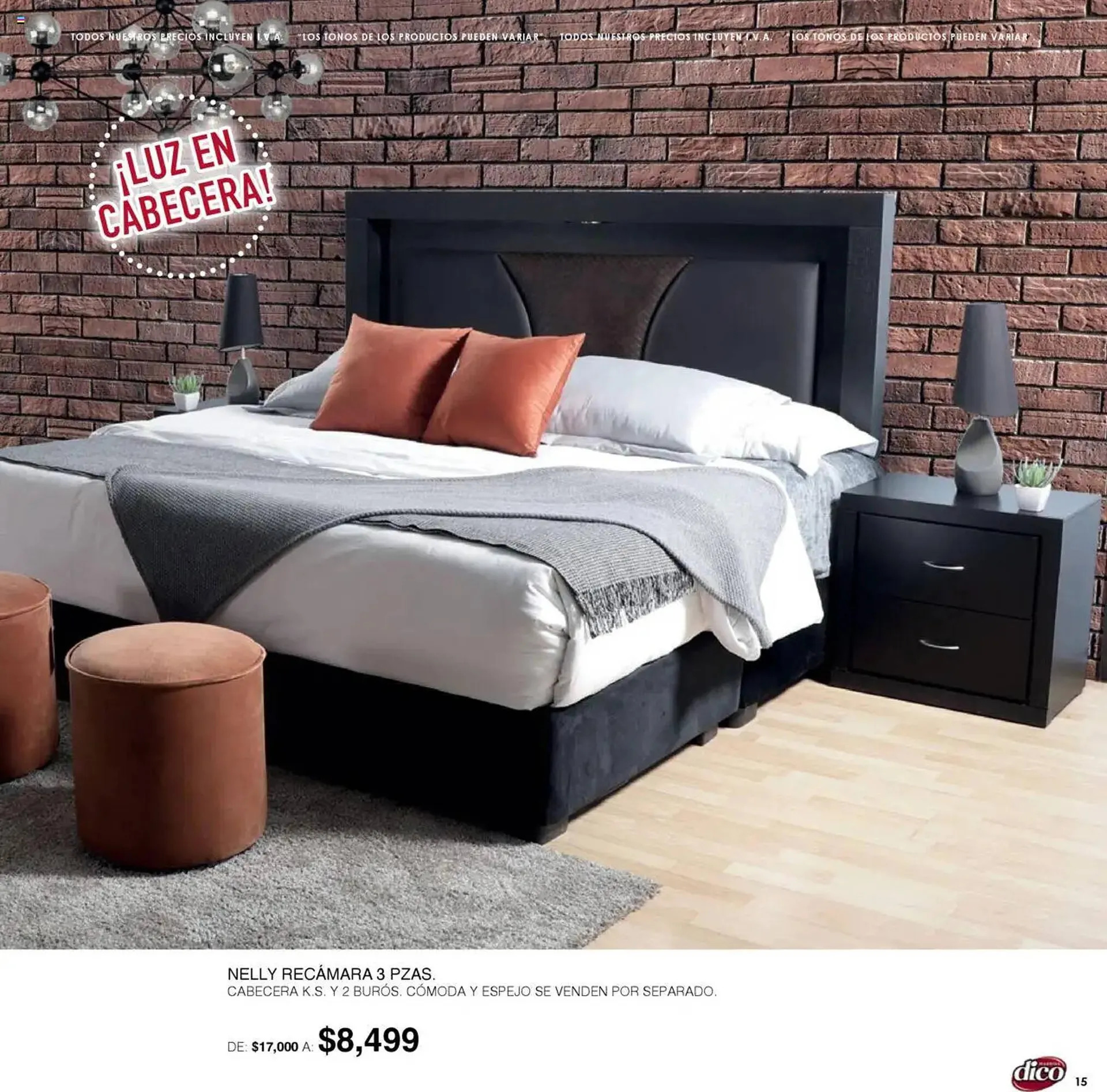 Catálogo de Catálogo Muebles Dico 1 de julio al 1 de agosto 2025 - Pagina 15