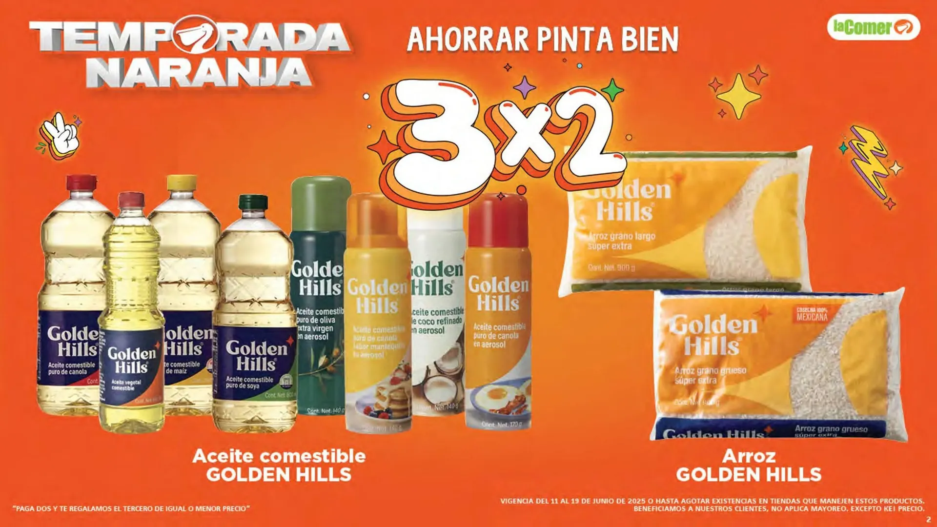 Catálogo de Catálogo La Comer 11 de junio al 19 de junio 2025 - Pagina 2