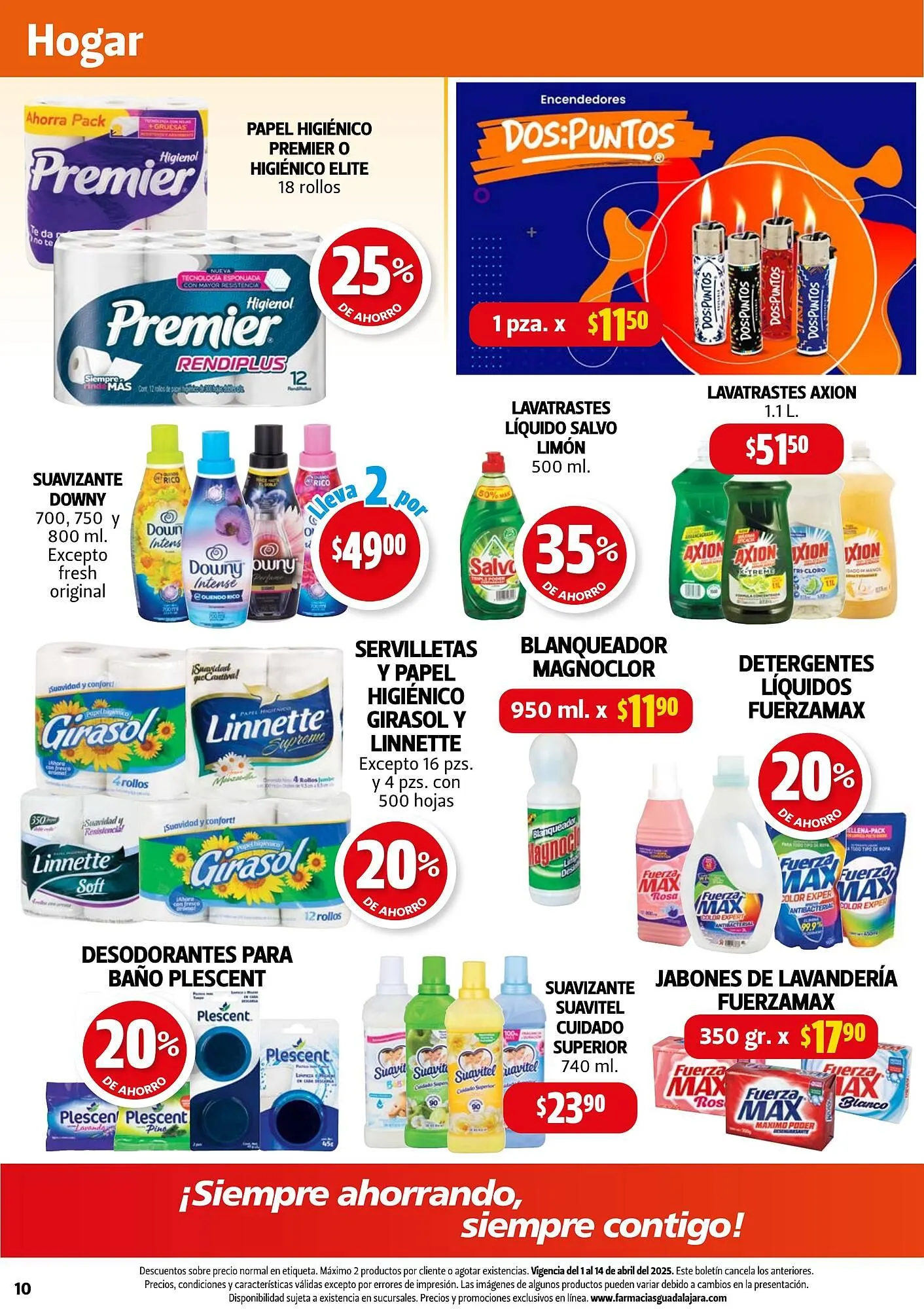 Catálogo de Catálogo Farmacias Guadalajara 1 de abril al 14 de abril 2025 - Pagina 10