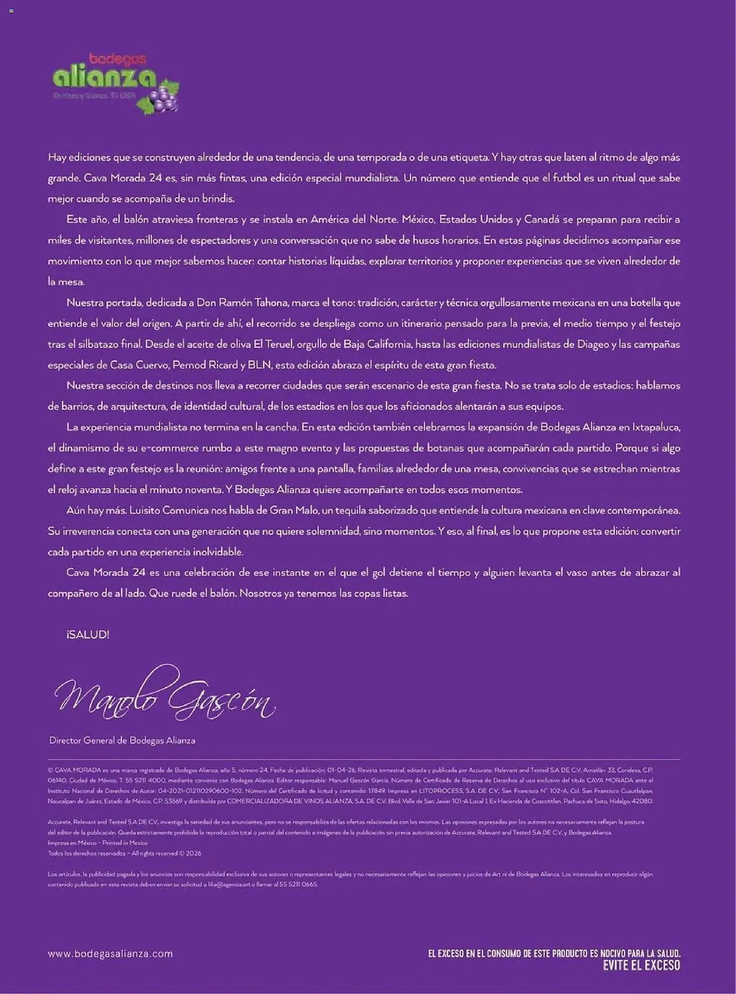 Catálogo de Folleto Bodegas Alianza 1 de abril al 1 de julio 2026 - Pagina 4