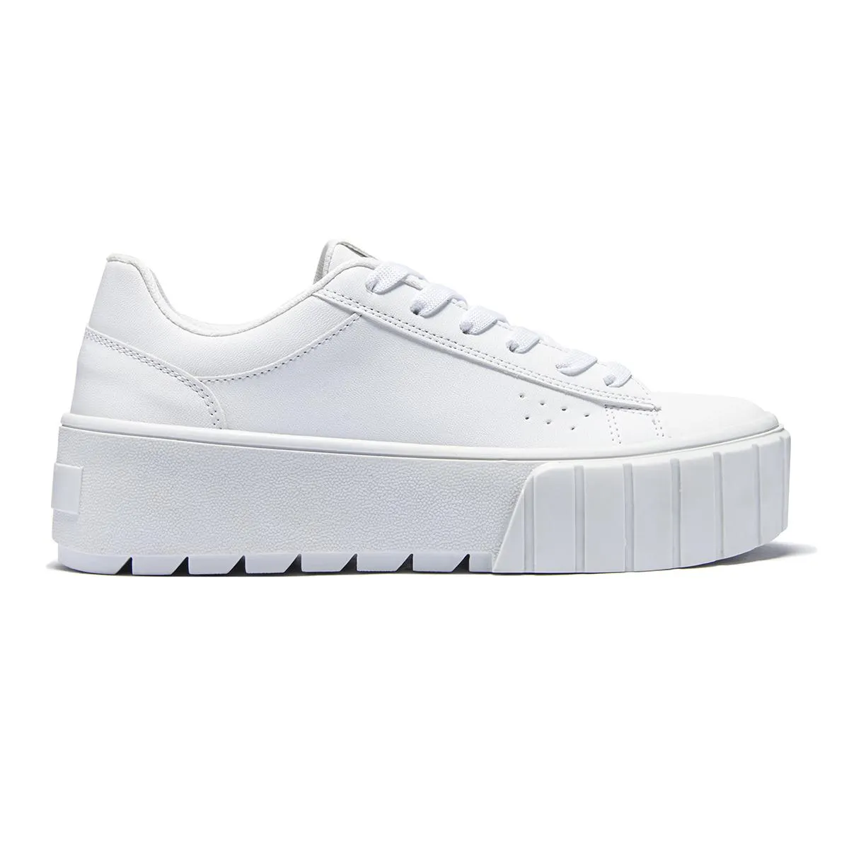 SNEAKER URBANO PLATAFORMA CAPA DE OZONO PARA MUJER ESTILO 634802 BLANCO