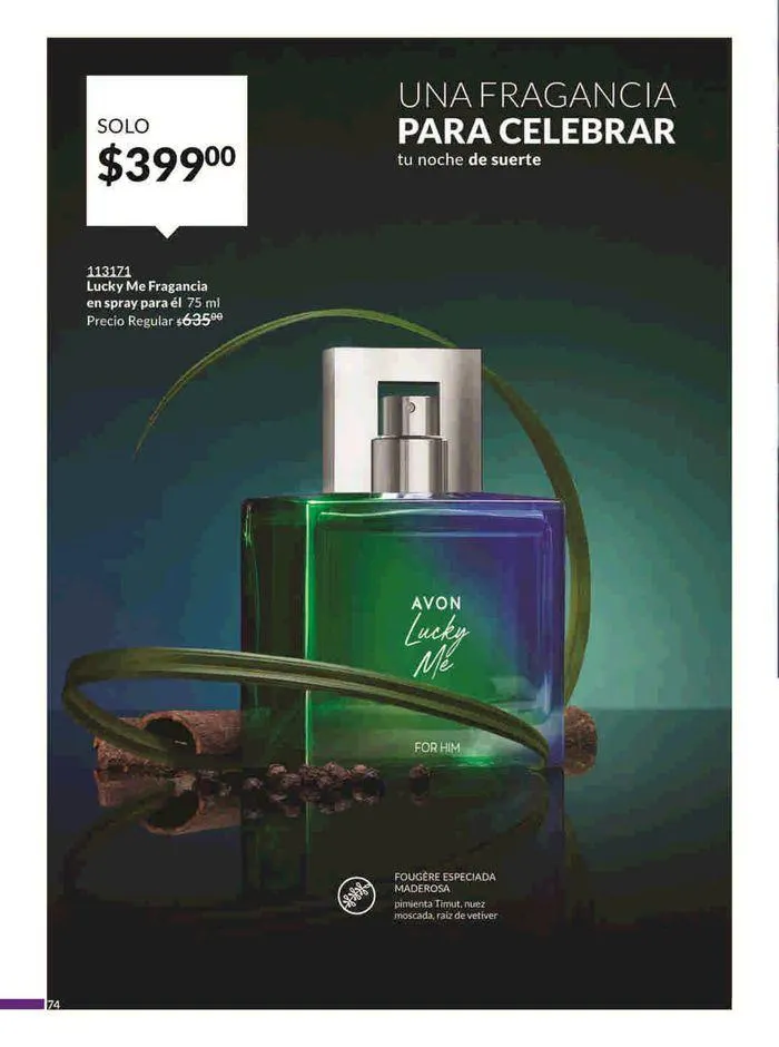 Catálogo de Avon COSMÉTICOS C15 14 de agosto al 18 de septiembre 2024 - Pagina 74