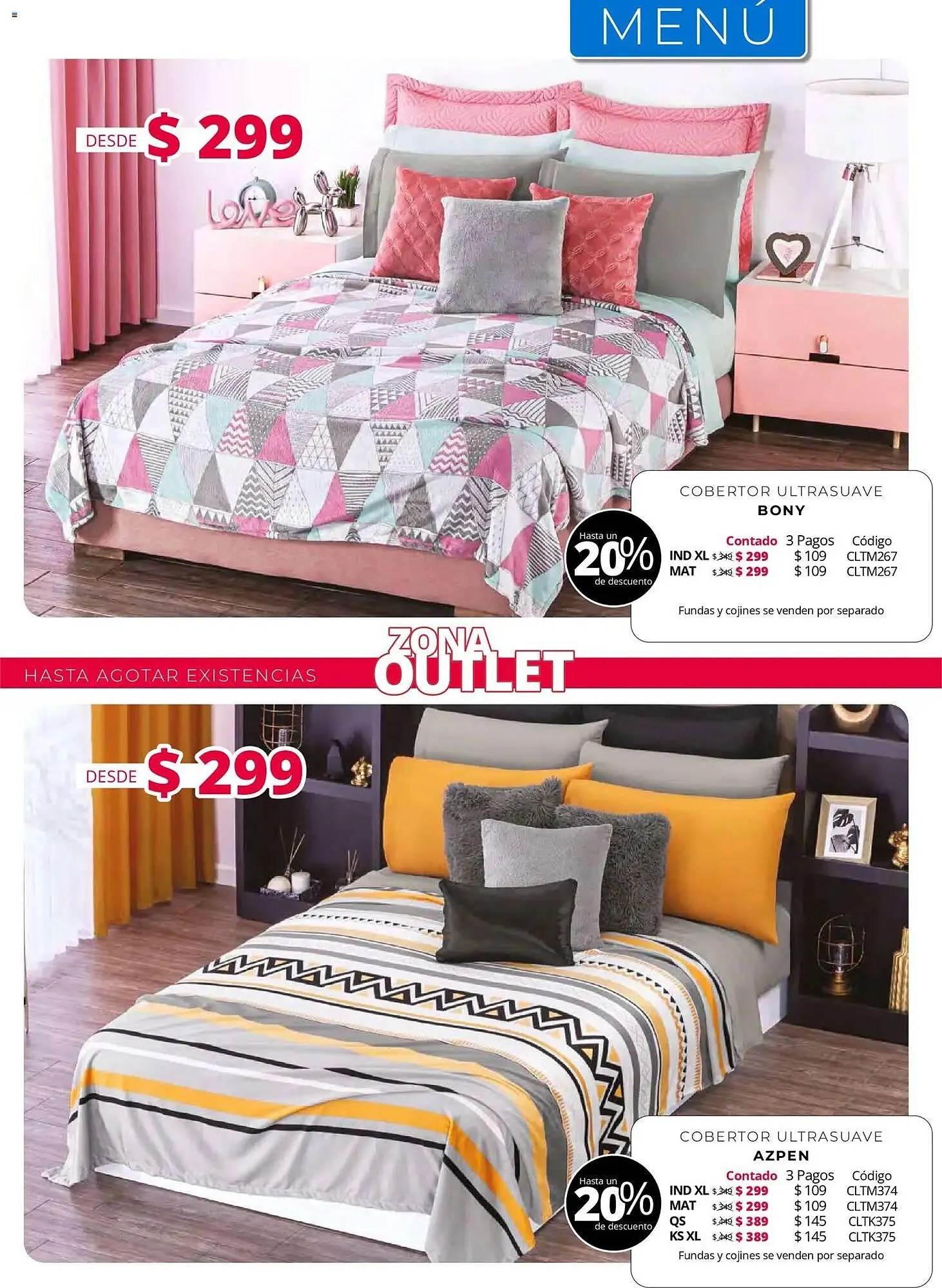 Catálogo de Catálogo Colchas Concord 1 de mayo al 1 de agosto 2026 - Pagina 227
