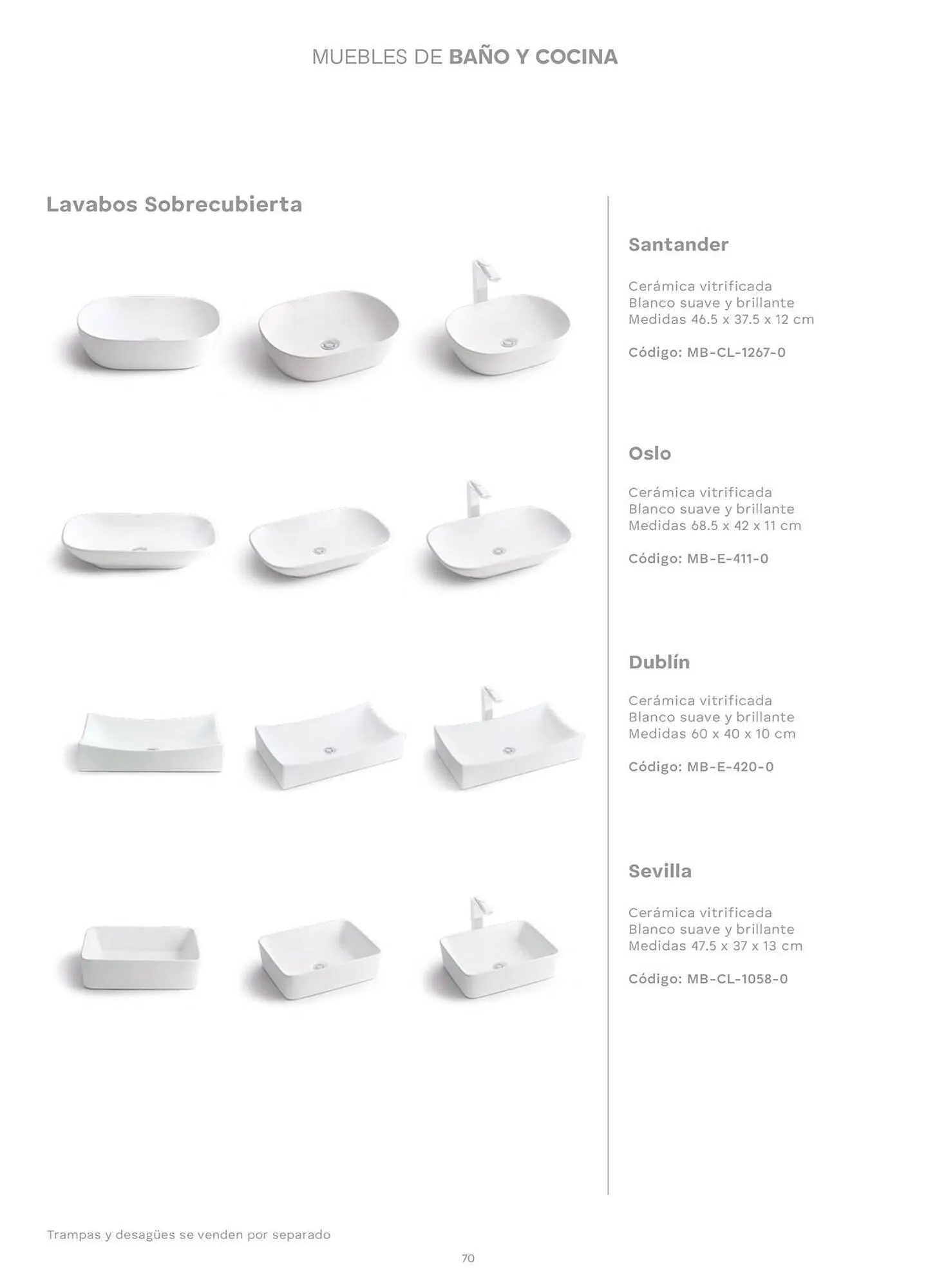 Catálogo de Catálogo Interceramic 3 de octubre al 3 de octubre 2026 - Pagina 70