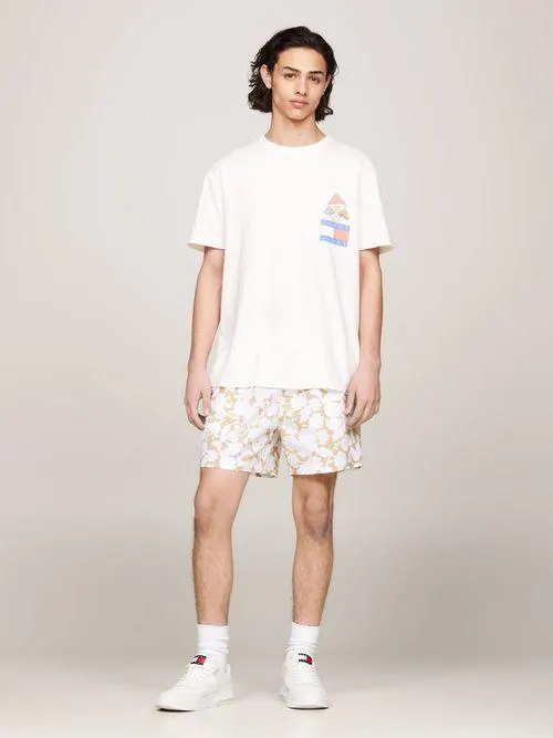 Playera con motivos gráficos estampados de hombre Tommy Jeans