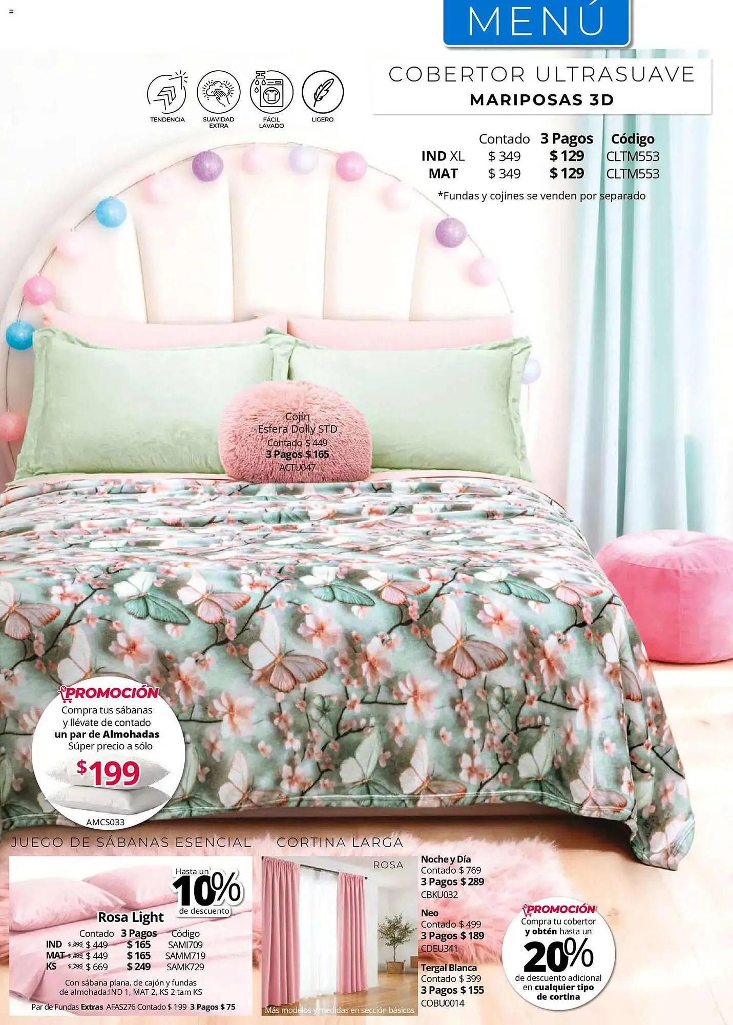 Catálogo de Catálogo Colchas Concord 1 de mayo al 1 de agosto 2026 - Pagina 253