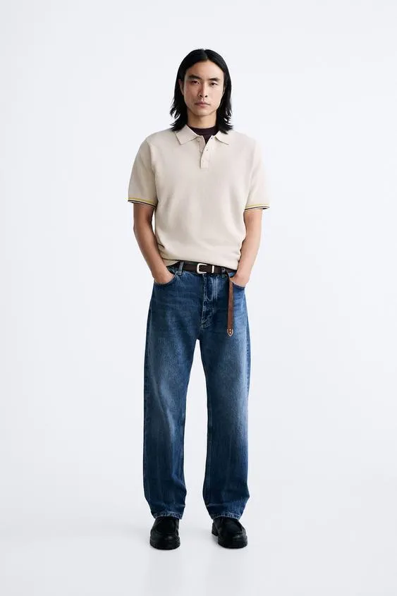 POLO PUNTO CONTRASTE