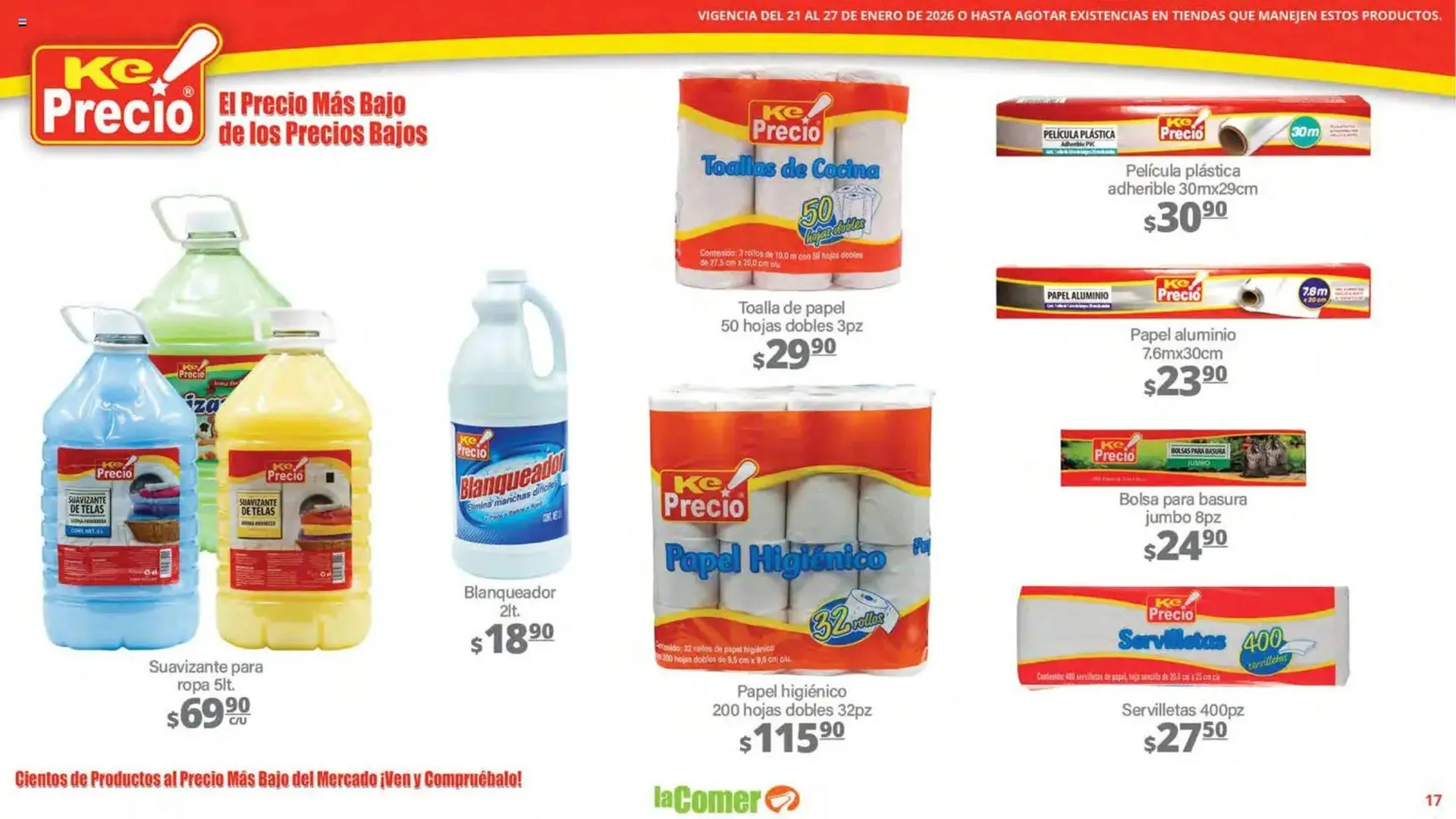 Catálogo de Folleto La Comer 21 de enero al 27 de enero 2026 - Pagina 17