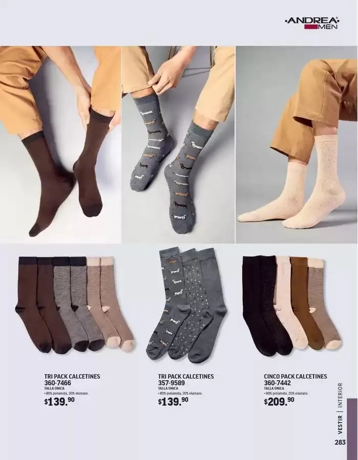 Catálogo de ANDREA - VESTIR CABALLERO 26 de agosto al 25 de enero 2025 - Pagina 116