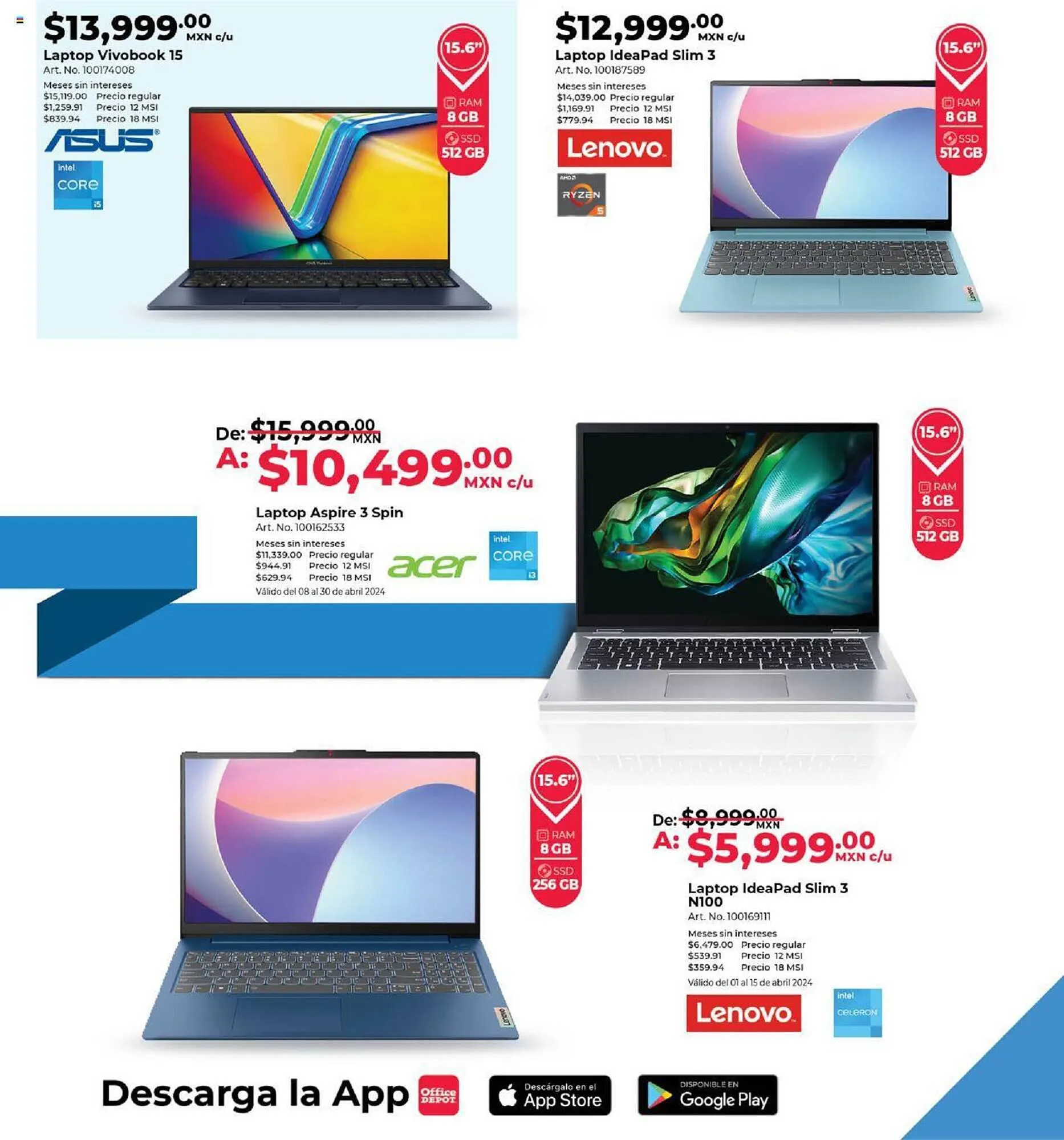 Catálogo de Catálogo Office Depot 1 de abril al 30 de abril 2024 - Pagina 3