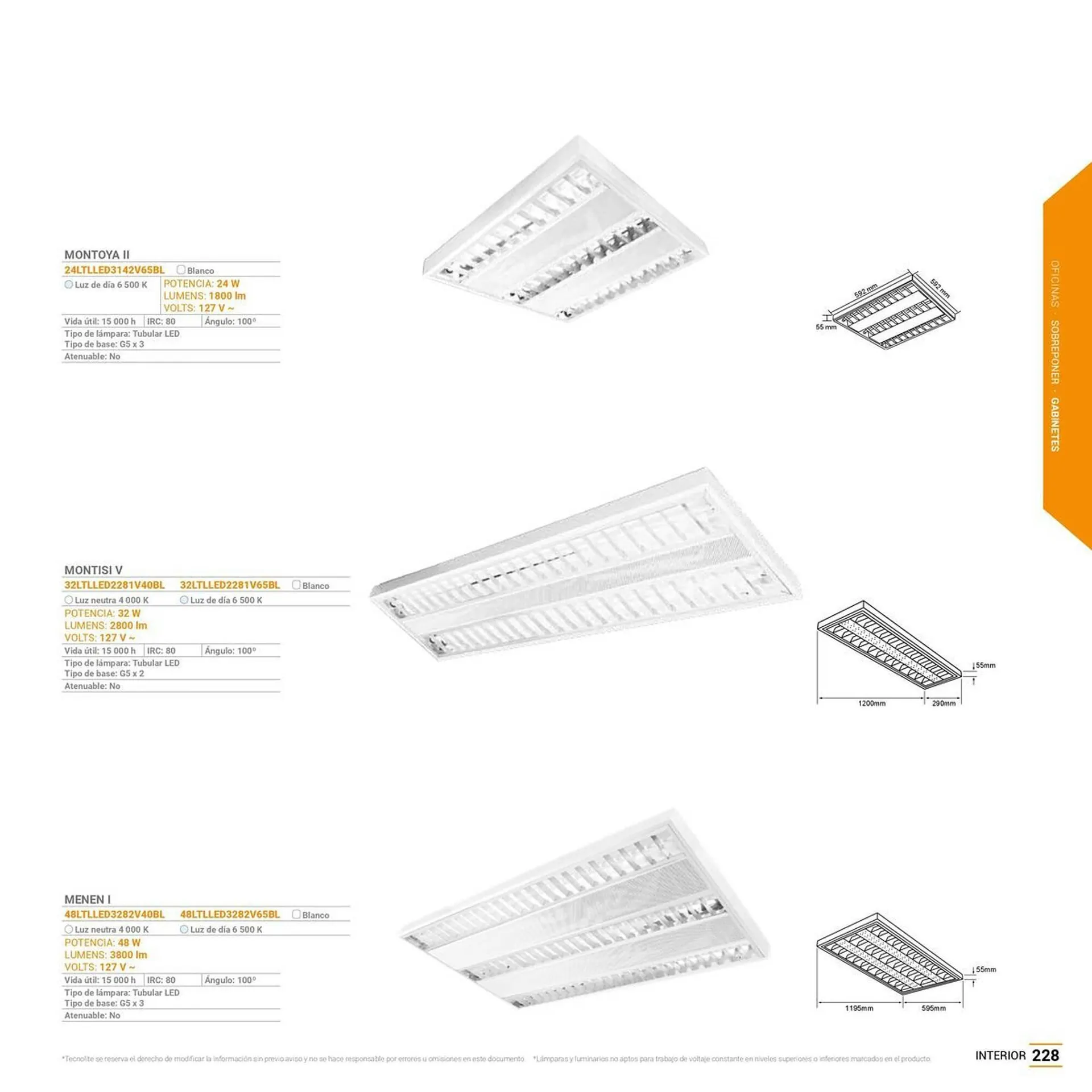 Catálogo de Catálogo Tecnolite 27 de junio al 31 de diciembre 2025 - Pagina 186