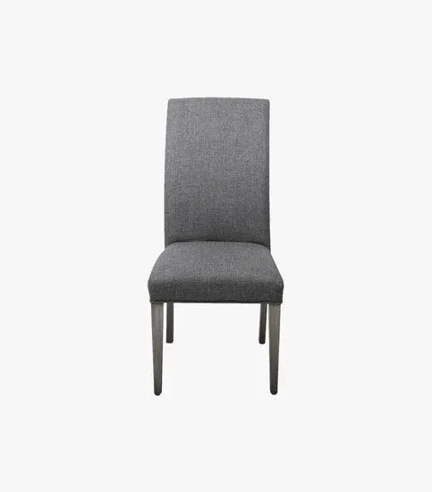 Silla Gala De Madera De Tela Color Gris
